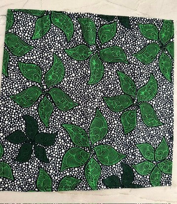 Emerald Enigma Cloth Napkins. Set of 4