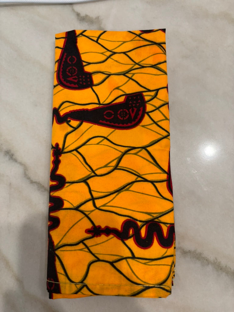 Red/Yellow Squiggles Napkins