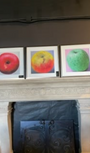 Beijing Fruit Paintings - 3 Piece set-Spark Social