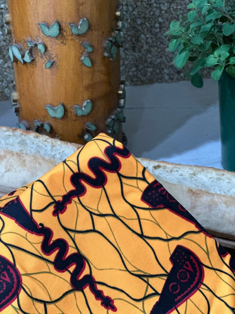 Red/Yellow Squiggles Napkins