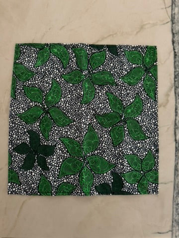 Emerald Enigma Cloth Napkins. Set of 4