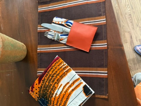 Savanna Swirl Cloth Napkins Set of 4