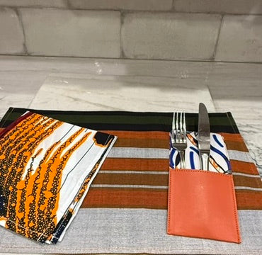 Savanna Swirl Cloth Napkins Set of 4