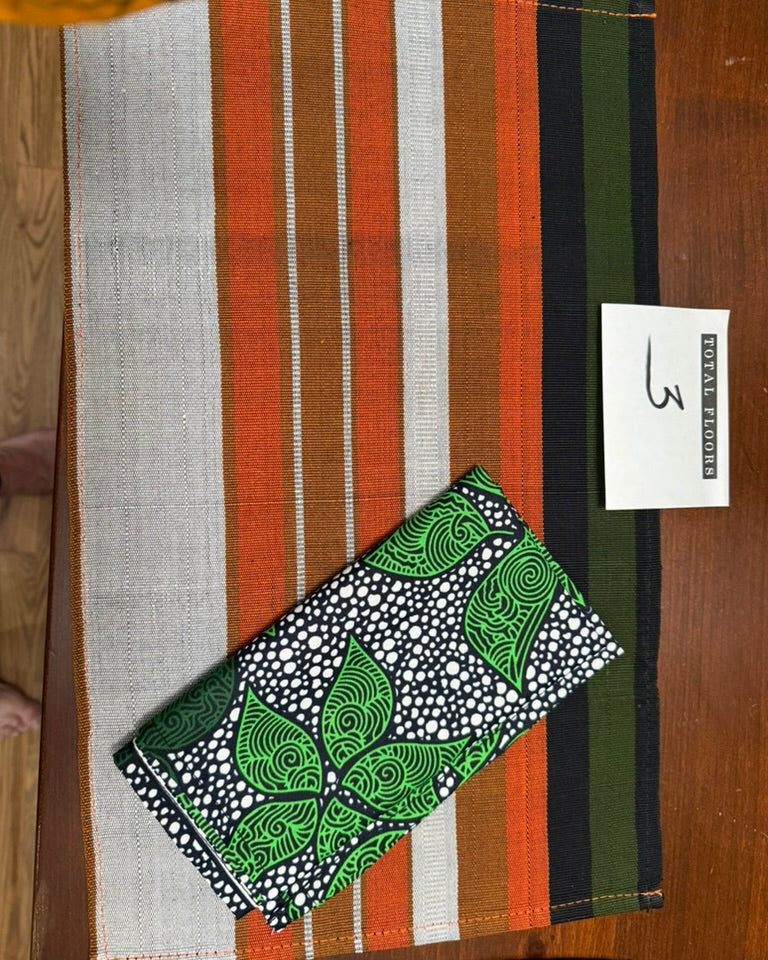 Emerald Enigma Cloth Napkins. Set of 4