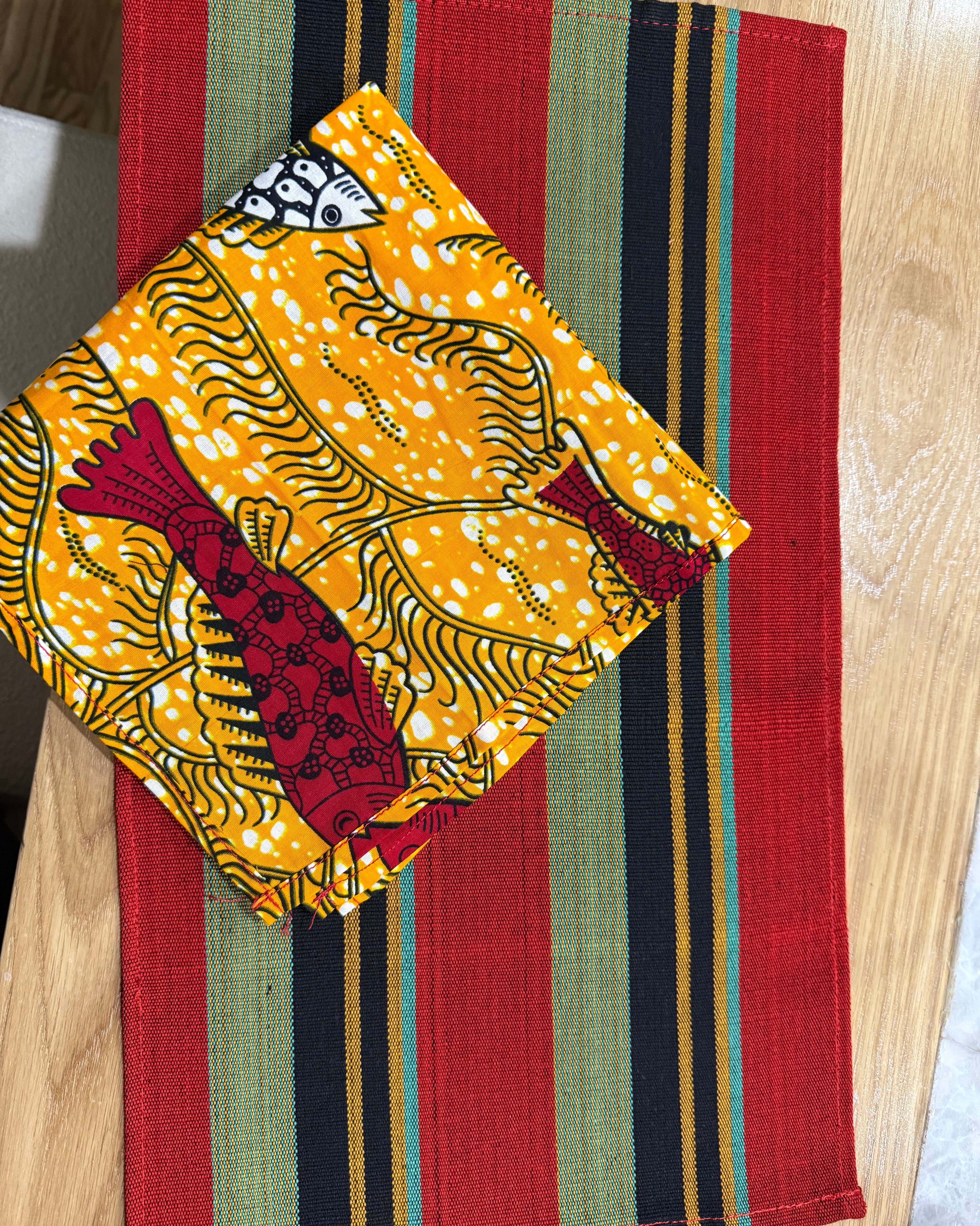 Fish Napkin and Placemat Set