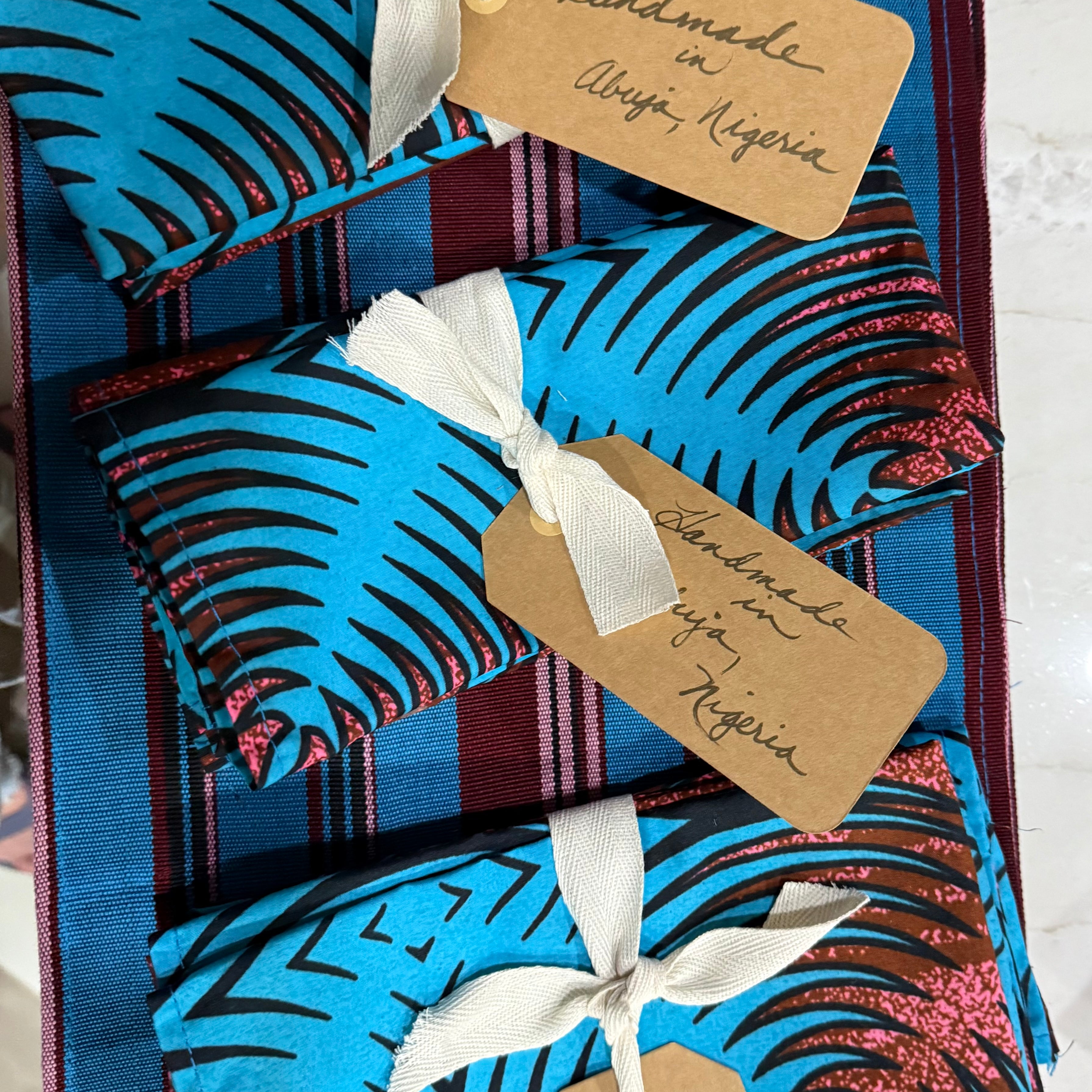 Indigo Whisper Napkins and Placemats.  Set of 4 ea. $76