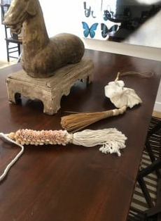 Rope/Shell Decor 2 Pieces