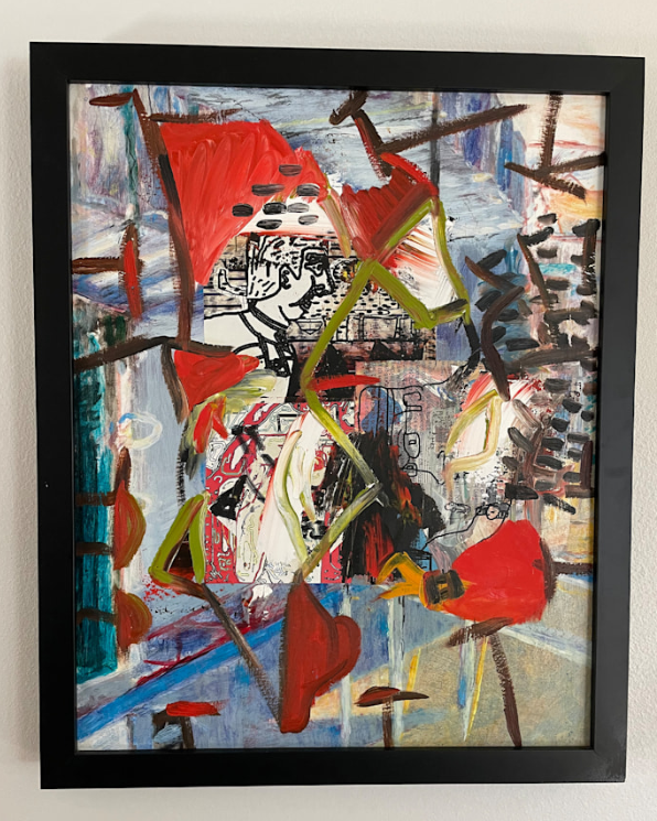 Abstract by Dick Wray - Authentic 1 of 1-Spark Social