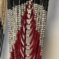 Red Tribal Necklace-Spark Social