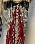 Red Tribal Necklace-Spark Social